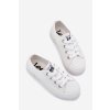 Detské mládežnické tenisky lee isla c low jr 50251058 biele / 50251058.1FG (Veľkosť 30)