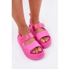 Dámske Sandále na platforme s popruhy fuchsie nitepira / 100-430 FUSHIA (Veľkosť 36)