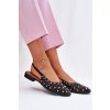 Zdobené Baletky Na Plochém Podpatku Černé Nilarisela (Veľkosť 37)