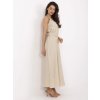Dámske béžove šaty letne kód produktu MI-SK-A6401.00