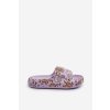 Dětské Lehké papuče S Medvídky Fialové Evitrapa (Veľkosť 24/25)