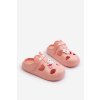 Detské nazouváky Penové tmavo růžová lucas / M385 PINK (Veľkosť 25)