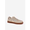 Dámské Sneakersy Eko z velúruové Béžové Micca (Veľkosť 36)