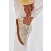 Dámské Sneakersy Eko z velúruové Béžové Micca (Veľkosť 36)
