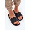 Lehké Dámské papuče S Dekorativním Vzorem Černé Isarisa (Veľkosť 36)