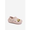 Detské Penové papuče s potiskem béžove lemigose 880 / LEMI/880 BEIGE (Veľkosť 23/24)