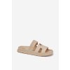Penové Dámske Sandále béžove dimelle / 25SD97-8522 BEIGE (Veľkosť 36)