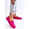 Ružové dámske mokasíny z EKO semišu, kód: 20PB26-2190 FUCHSIA