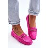 Dámske klasické semišové mokasíny ružové corinell / FT247 FUXIA (Veľkosť 36)