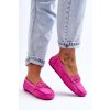Dámske klasické semišové mokasíny ružové corinell / FT247 FUXIA (Veľkosť 36)