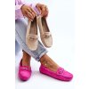 Dámske klasické semišové mokasíny ružové corinell / FT247 FUXIA (Veľkosť 36)