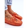Ženské Semišové Mokasíny Oranžové Si Passione (Veľkosť 38)