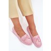 Dámské semišové mokasíny jasnorůžové Si Passione (Veľkosť 37)