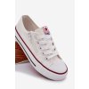 Dětské nízké šněrovací tenisky bile Margo (Veľkosť 34)