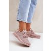 Síťované Slip-on Sportovní Boty Pro Ženy Růžové Harice (Veľkosť 40)