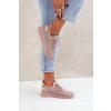 Síťované Slip-on Sportovní Boty Pro Ženy Růžové Harice (Veľkosť 40)