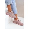Síťované Slip-on Sportovní Boty Pro Ženy Růžové Harice (Veľkosť 40)