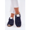 Dámské Sportovní Boty Z Ekokoženého Semiše Tmavě Modré Dorella (Veľkosť 36)