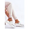 Dámská pěnová platforma Crocs Bíle Beckett (Veľkosť 38.5)