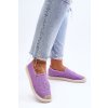 Dámské Espadrilky fialove Flaure (Veľkosť 38)