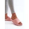 Moderní sandály na platformě růžové Estella (Veľkosť 39)