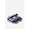 Detské tenisky športové členkové topánky na suchý zips tmavo modré viona / 1663-1B/2B/3B BLUE (Veľkosť 21)