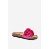 Dámské papuče Na Korek Podesvěd S Květinami Fuchsie Ferenza (Veľkosť 36)