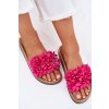 Dámské papuče Na Korek Podesvěd S Květinami Fuchsie Ferenza (Veľkosť 36)