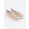 Béžové dámske mokasíny na platforme Goodin kod CCC -1- GD-LX1037BE (Veľkosť 36)