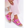 Dámské Kožené Sandály Zazoo K1004 Fuchsie (Veľkosť 38)