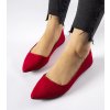 Dámske baleríny červené kód POINTER-02 - GM Pointer-02 RED 38 - GM (Veľkosť 38)