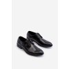 Mužská elegantní polobotky čierne jenavee / 24MN26-6795 BLK (Veľkosť 40)