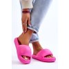 Dámske ľahké Penové papuče na platforme fuchsie milton / CK258 FUCHSIA (Veľkosť 36)