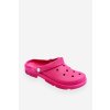 Dámske gumové crocs fuchsie rabios / BL22-61 FUCHSIA (Veľkosť 36.5)