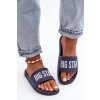 Klasické Dámské Klapky Big Star MM274714 Tmavě Modré (Veľkosť 36)