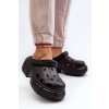 Dámske Penové žabky biele ilariana / D205 BLACK (Veľkosť 36)