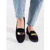 Čierne dámske poltopánky na platforme Goodin kod CCC -1- GD-FL763B (Veľkosť 36)