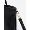 Čierne dámska kabelka Shelvt kod CCC -1- TOR-HL5293BLAC (Veľkosť one size)