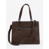 Hnedé dámska kabelka Shelvt kod CCC -1- TOR-HL5289COFFEE (Veľkosť one size)