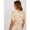 Dámske béžove Dámske s podtlačeným vzorom kód produktu WN-SK-661-1.18P (Farba Béžová, Veľkosť S/M)