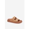 Dámské Sandály Na Platformě Se Zlatými Přezkami Camel Verena (Veľkosť 39)