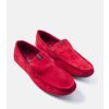 Pánske topánky mokasíny červené kód DD1979-9 - GM DD1979-9 RED 40 - GM (Veľkosť 40)