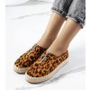 Dámske topánky espadrilky hnedé kód BL0017-SP - GM BL0017-SP LEOPARD PRINT 38 - GM (Veľkosť 37)