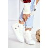 Dámske vysoké tenisky big star ff274579 bile / FF274579 WHITE (Veľkosť 36)