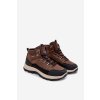 Pánské trekingové členkové topánky big star ss174049 hnedé / (Veľkosť 42)