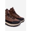 Pánské trekingové členkové topánky big star ss174049 hnedé / (Veľkosť 42)