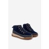 Semišové Pánské Trekingové Boty Big Star SS174264 Tmavě Modré (Veľkosť 43)