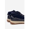 Semišové Pánské Trekingové Boty Big Star SS174264 Tmavě Modré (Veľkosť 43)