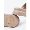 Béžové dámske šľapky na platforme Seastar kod CCC -1- BG193P-KH (Veľkosť 38)