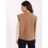 Dámska vesta farba hnedá camel Fact - naj IT-KZ-FL9622.29P (Farba Hnedá camel, Veľkosť ONE SIZE)